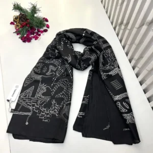 Buy Chanel Silk Stole Luxury Elegant Scarf