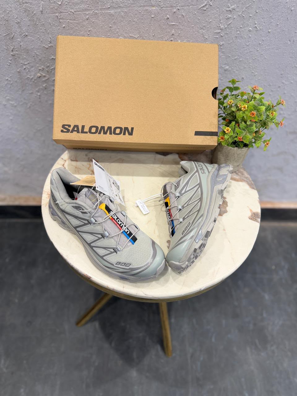 First Copy Salomon xt ghost grey sneakers - Image 2