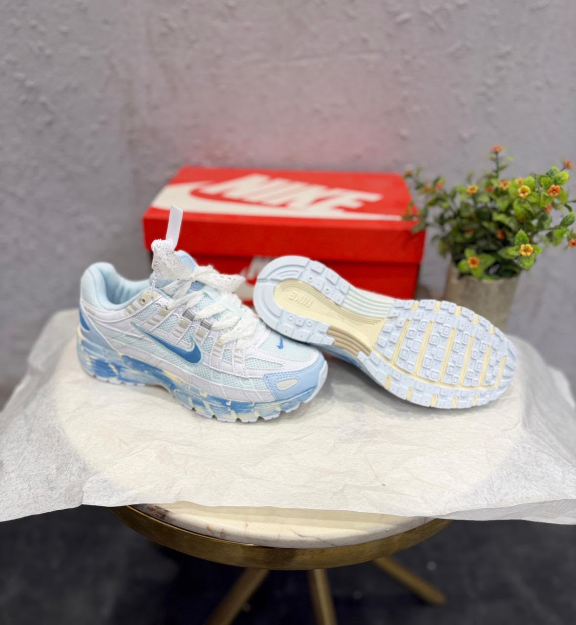 Premium White Sky Trainer Sneakers - Image 3