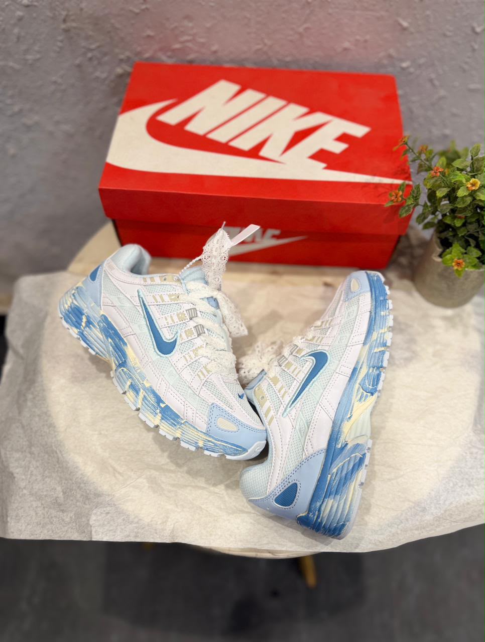 Premium White Sky Trainer Sneakers - Image 6