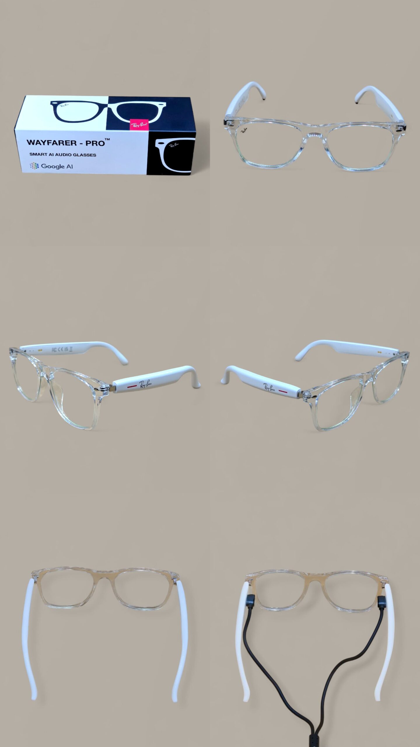 Ray-Ban Wayfarer Pro Smart Audio Glasses - Image 2