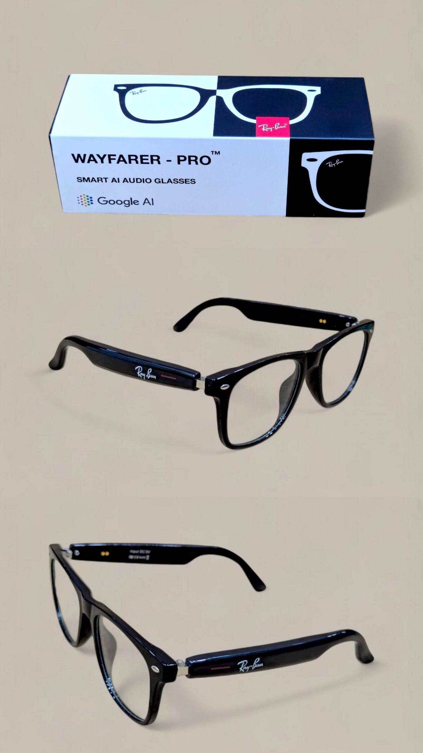 Ray-Ban Wayfarer Pro Smart Audio Glasses - Image 7
