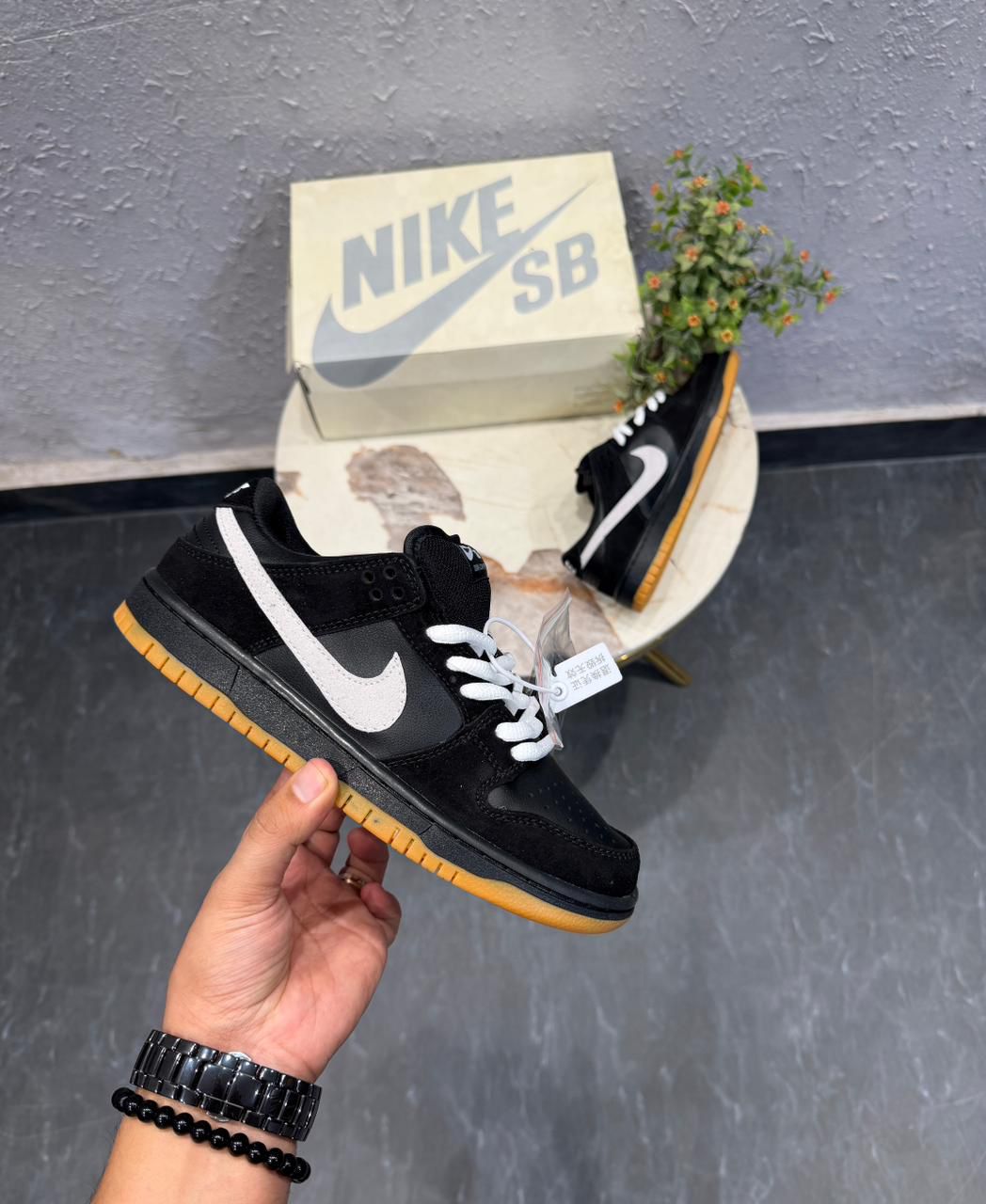 Sb Dunk Black Foggy Street Sneakers - Image 2